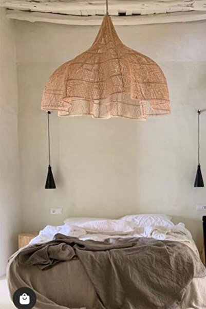 Forever Aydınlatma FRV-42 Modern Rattan, Model Yatak Odası, Salon, Mutfak Otu...