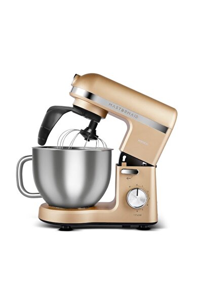 Allians Çift Kollu Stand Mikser, Mineral Gold, Güçlü ve Şık Tasarım