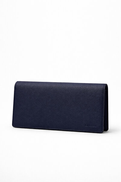 Grande Genuine Leather Men's Wallet Navy Blue 1819