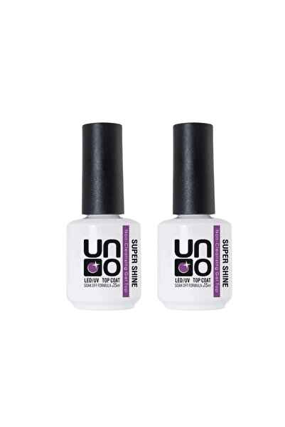 QNAİL PROFESSİONAL 2'Lİ Uno Top Coat 15 ml Super Shine