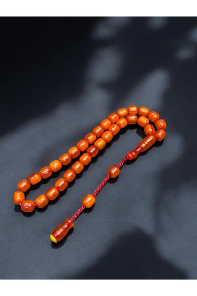 izmirpazarı Squeeze Stick Amber Capsule Prayer Beads
