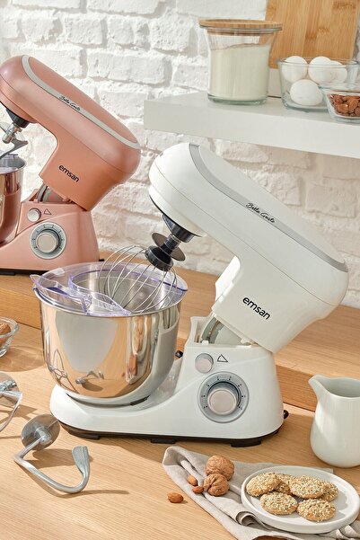 Allians Beyaz Stand Mikser 1300W, Güçlü ve Şık Mutfak Şefi