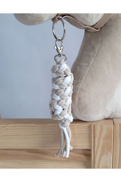 Other Hobby Horse Rope Lead - White and Beige