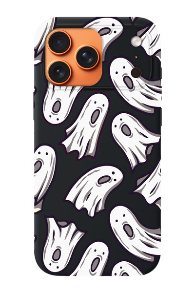 shoptocase حافظة هاتف متوافقة مع iPhone 17 Pro مزينة بنمط الأشباح من الداخل م...