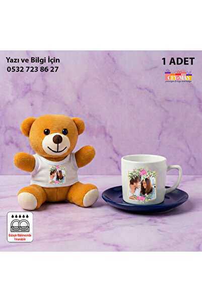 Ceymas Hediyelik 14 Şubat Özel Seri Sevgililer Günü Hediyesi Resimli Kahve Fi...