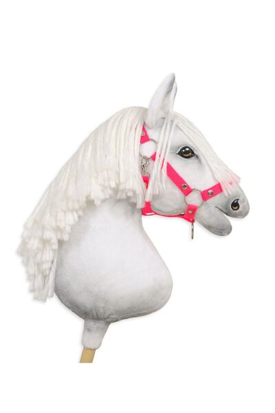 Other Hobby Horse A3 Adjustable Horse Halter - Neon Pink