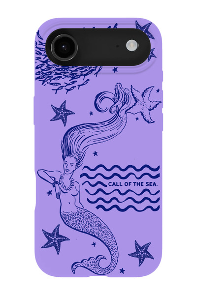 shoptocase حافظة هاتف متوافقة مع iPhone 17Air بنمط حورية البحر من الداخل مصنو...