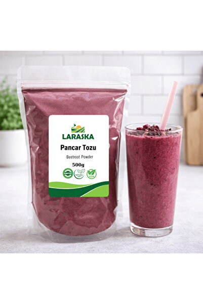 Laraska Kırmızı Pancar Tozu 500g Beetroot Powder Katkısız