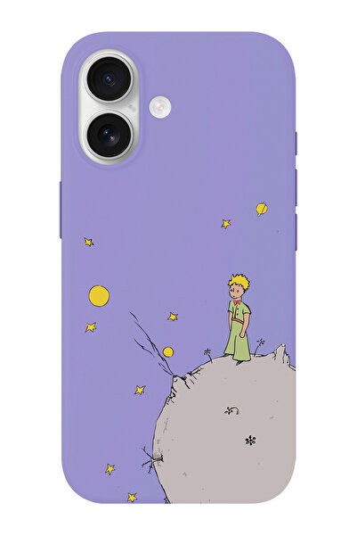 shoptocase حافظة هاتف آيفون 17 بنمط الأمير الصغير-2 مزودة ببطانة داخلية من جل...