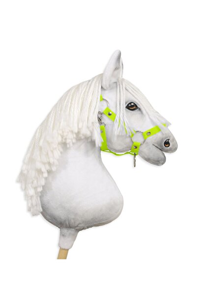Other Căpăstru reglabil pentru cai Hobby Horse A3 - Verde Neon