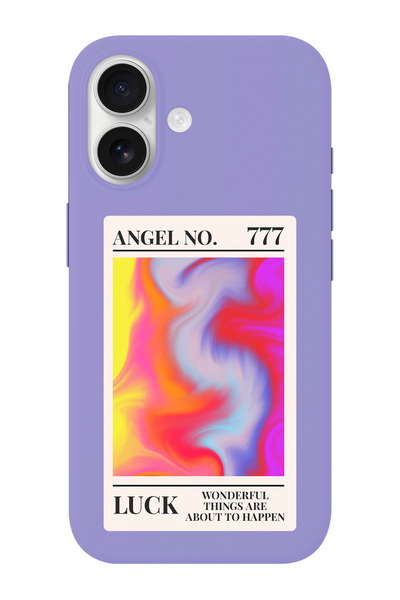 shoptocase حافظة هاتف آيفون 17 مانيفست لاك من الجلد السويدي المزخرف من الداخل