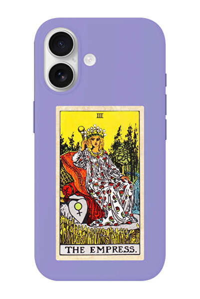 shoptocase حافظة هاتف آيفون 17 بتصميم الإمبراطورة من الجلد السويدي