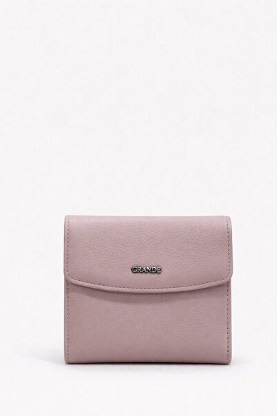Grande Genuine Leather Women's Wallet Powder 2614