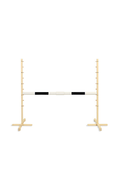 Other Obstacol de sărit pentru Hobby Horse 160cm, înălțime 120 cm, grindă neagră