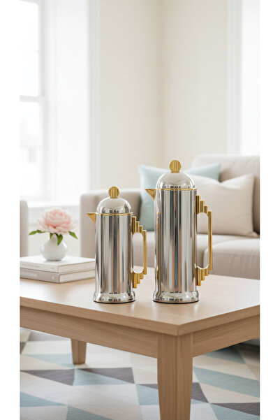 Generic Luxuriously designed 1-liter tea and coffee thermos