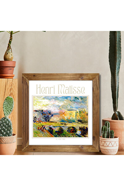 Tuba Decor Square Painting with Wooden Frame