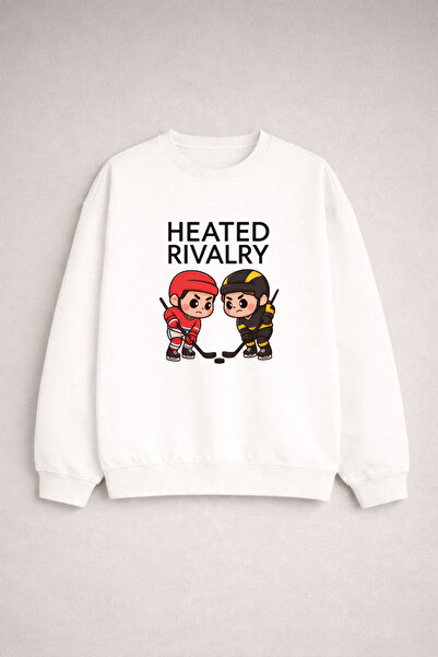 AYDESİGN Rozanov 81 Hollander 24 Heated Rivalry Series Printed Crew Neck Over...