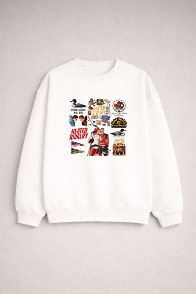 AYDESİGN Rozanov 81 Hollander 24 Heated Rivalry Series Printed Crew Neck Over...