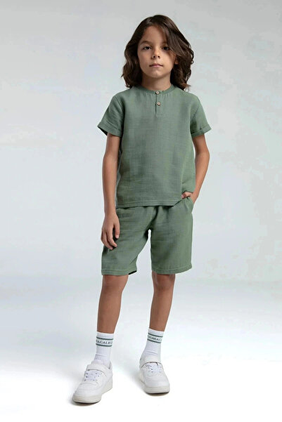 ROLY POLY Boy's bermyuda set - khaki