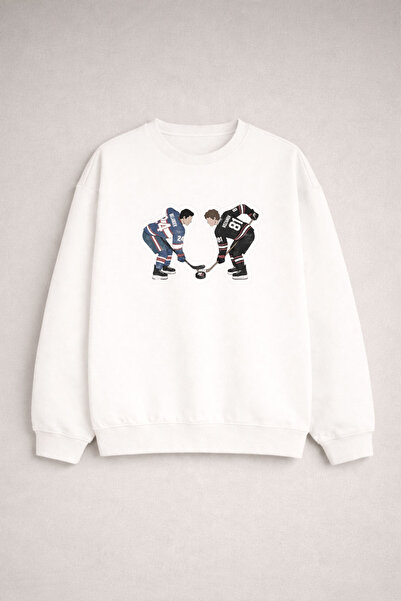 AYDESİGN Rozanov 81 Hollander 24 Heated Rivalry Series Printed Crew Neck Over...