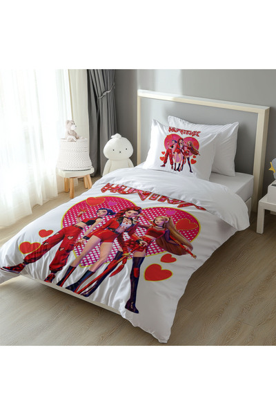Şen Dekorasyon Kpop Huntrix Bedding Set