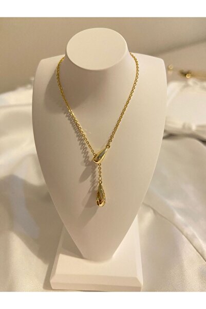 ba bael atelier Bael Atelier Gold Taşlı Kolye