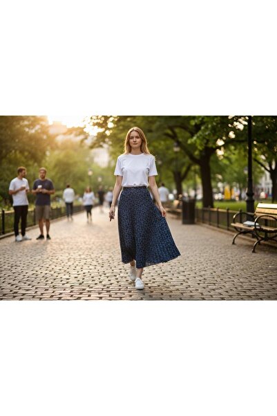 OwenLife Leopard Print Cotton Fabric Skirt Standard Size Fits 38 40 42 44 46 ...