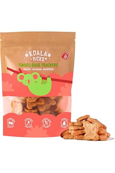 Koala مقرمشات الطماطم والريحان من بيكس (120 غرام، عبوة من 10 قطع)