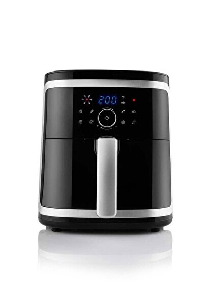 Allians Yüksek Kapasiteli Siyah Airfryer ile Sağlıklı ve Pratik Pişirme