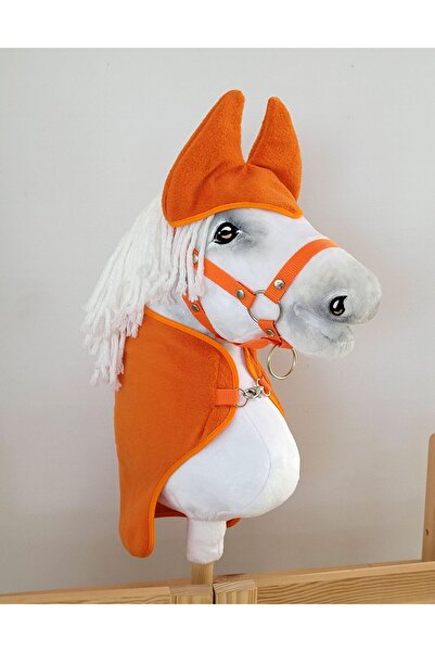 Other Set Hobby Horse A3: Pătură + Manșoane anti-muște - Portocaliu