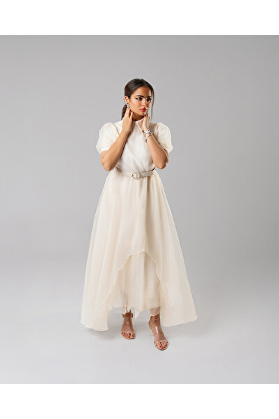 kunza boutique Pearl Delicate Dress with a Soft Design