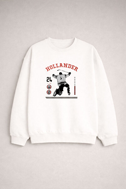 AYDESİGN Rozanov 81 Hollander 24 Heated Rivalry Series Printed Crew Neck Over...