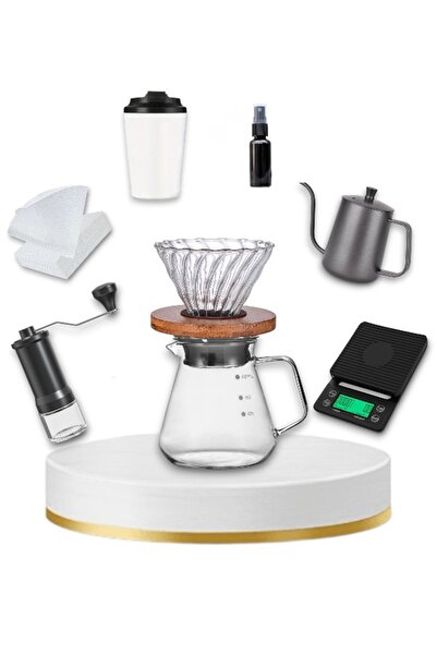 unbranded V60 Coffee Set, 8 pieces, 02