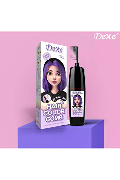 Dexe Mor Mavi Saç Renklendirici Şampuan Taraklı 200 ml