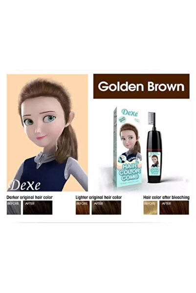 Dexe Altın Kahve Saç Renklendirici Şampuan Taraklı 200 ml
