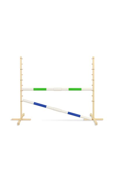 Other Obstacol de sărit pentru Hobby Horse 160cm, înălțime 120 cm, două grinz...