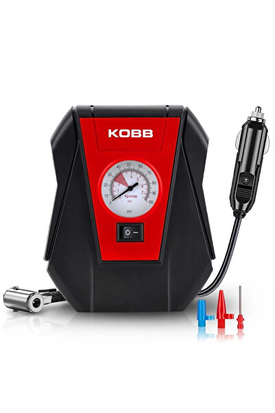 KOBB KB100 12Volt 100 PSI Analog Göstergeli Hava Lastik Şişirme Pompası
