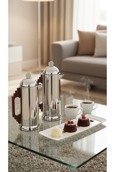 Generic 1 liter tea and coffee thermos set