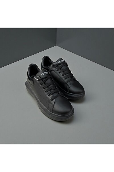 LETOON حذاء رياضي نسائي ذو نعل متوسط ​​الارتفاع مقاوم للماء وقابل للربط