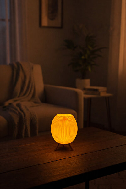 BM3Design Dekoratif LED Masa Lambası | Modern Tasarım Şık Ortam Aydınlatması ...