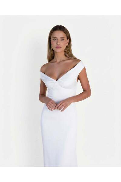 Magdarel Bridget Dress (White)