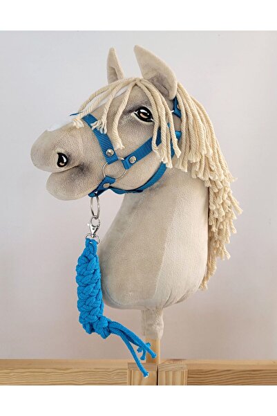 Other Hobby Horse Set: A3 Halter + Rope Lead - Turquoise