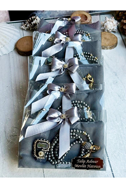 asia collection Acetate Bag, Prayer Beads, Dhikr Mat, Hajj Umnre Gift, 10 Pcs