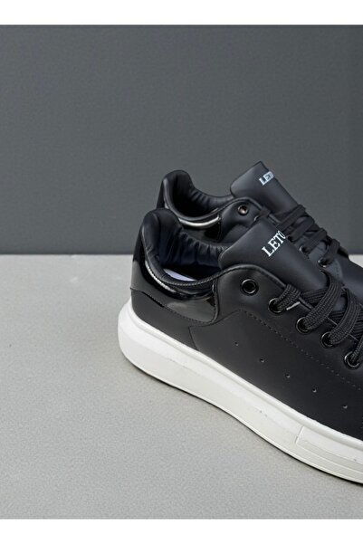 LETOON حذاء رياضي نسائي ذو نعل متوسط ​​الارتفاع مقاوم للماء وقابل للربط