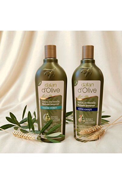 Dalan D olive anti-dandruff and volumizing natural olive oil nourishing shamp...