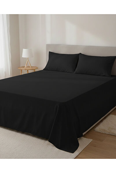 pınarhome collectıon 100% Organic Cotton Fabric Plain (Without Elastic) Sheet...