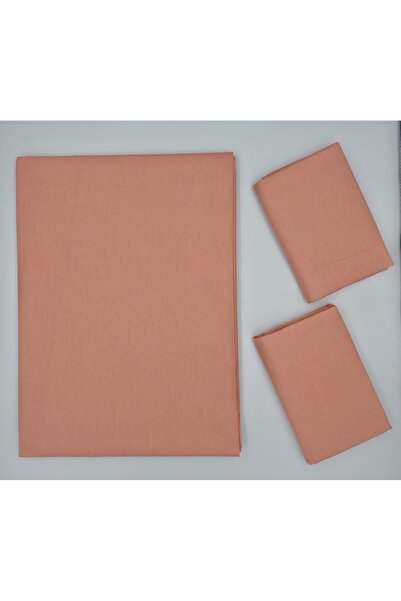 pınarhome collectıon 100% Organic Cotton Fabric Plain (Without Elastic) Sheet...