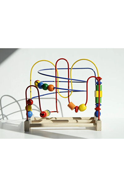 Furu TRE | Büyük Ahşap Helezon Labirent Koordinasyon Gelişim Oyuncağı