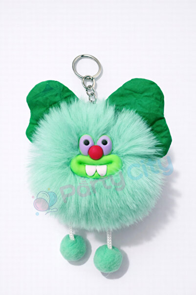 Party City Breloc monstru de pluș |   Figurină adorabilă cu blană moale |   O...