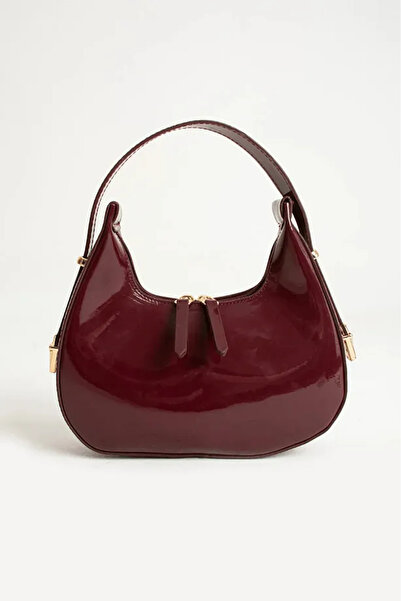 MISS IPEKYOL Women's Large Size Patent Leather Chery Hand and Shoulder Bag (N...